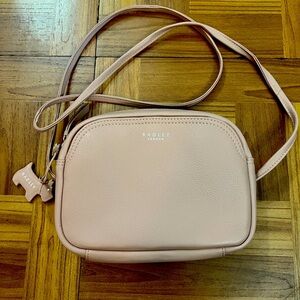 Radley London crossbody.  Blush. Like new.